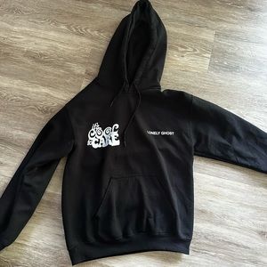 Lonely Ghost It’s cool to care hoodie